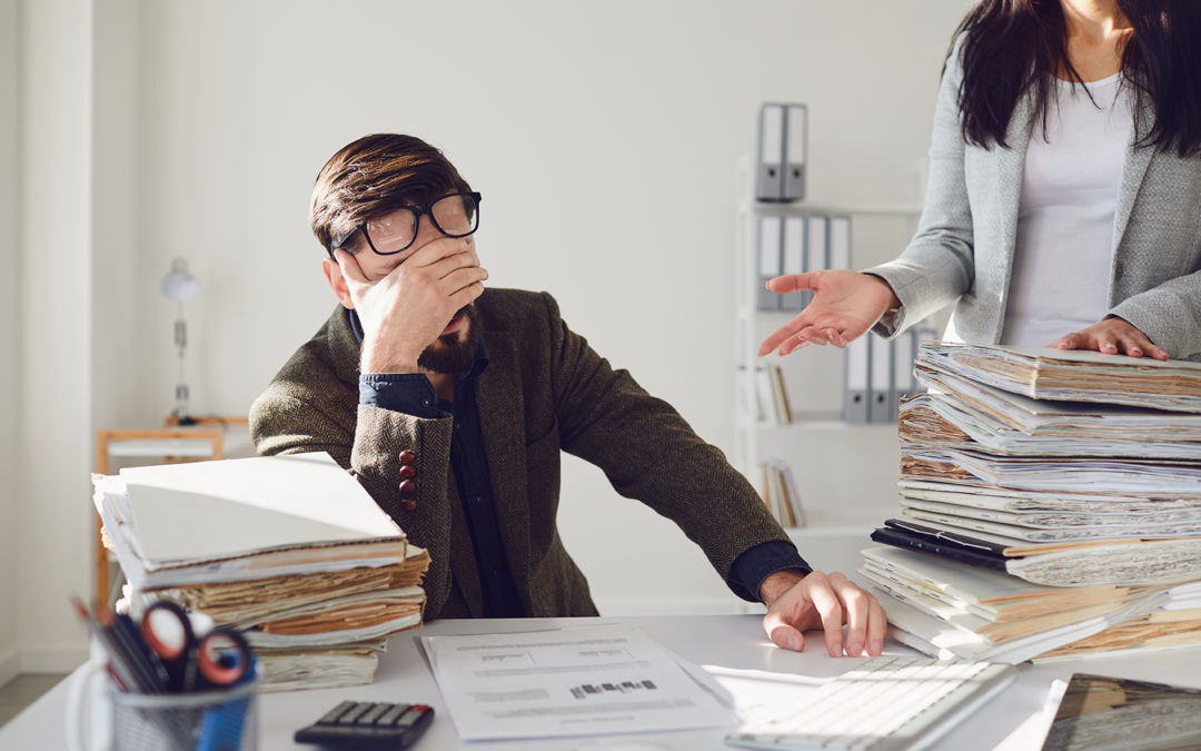 Psychische Belastungen am Arbeitsplatz