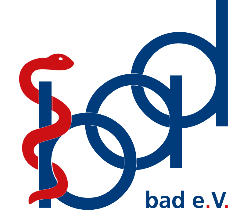 bad e. V. Logo Logo des bad e. V. – Bundesverband Ambulante Dienste und Stationäre Einrichtungen